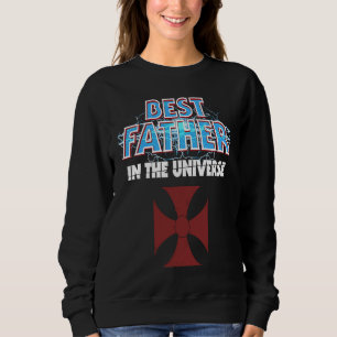 Bästa pappa i universum hjälte pappa världens bäst t shirt