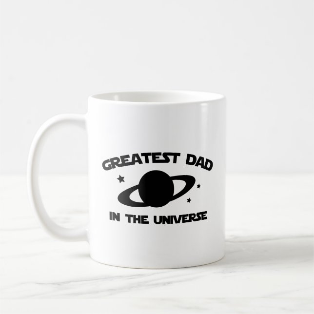 Bästa Pappa I Universum Kaffemug Kaffemugg (Vänster)