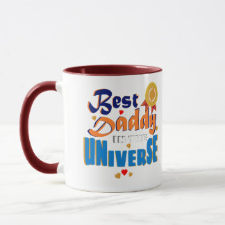 Bästa pappa i universum mugg