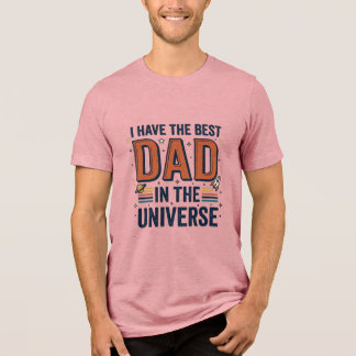 Bästa pappa i universum rymdvektordesign_1 t shirt