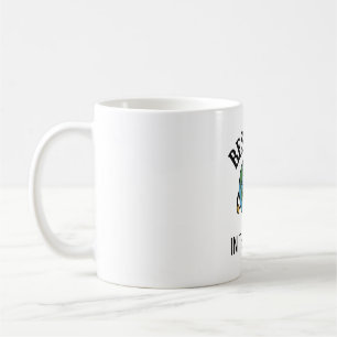 Bästa pappa i världen Earth Mustache Shirt Design_ Kaffemugg