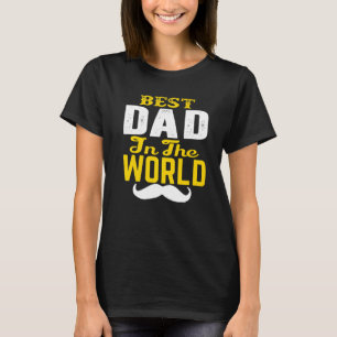 Bästa Pappa i världen. Far, enheter och T Shirt