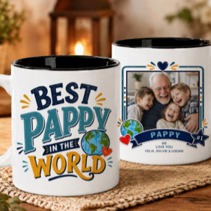 Bästa Pappa i Världen Foto Mugg