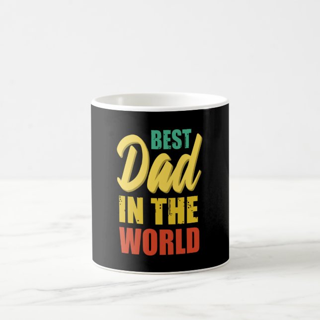 Bästa pappa i världen - Största pappa Kaffemugg (Center)