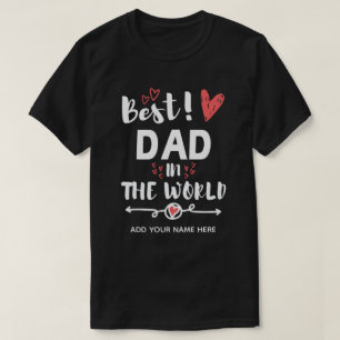 Bästa pappa i världen t shirt