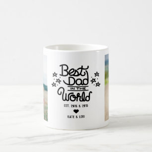 Bästa Pappa i World Two Photo Kaffemugg