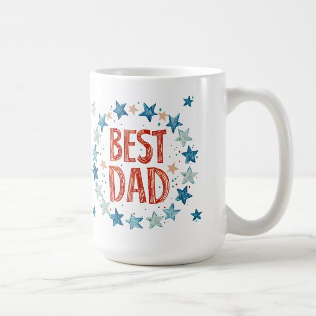 Bästa pappa  kaffemugg (Höger)