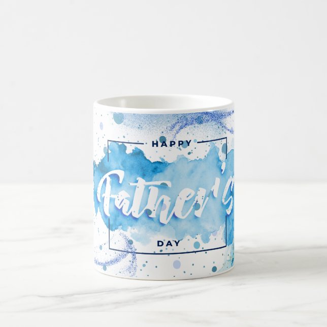 Bästa pappa kärlek pappa, fars dag, pappagåva kaffemugg (Center)