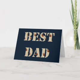 Bästa Pappa Kort