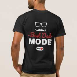 Bästa Pappa-läget På T Shirt