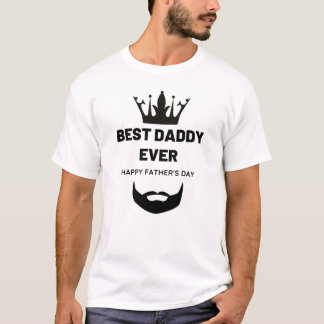 Bästa pappa Lycklig Fars dag T Shirt
