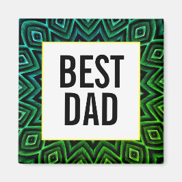 Bästa pappa-magnet magnet