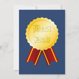 Bästa Pappa Medalj Band Fars Dag