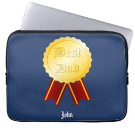 Bästa Pappa Medalj Band Fars Dag Laptop Fodral