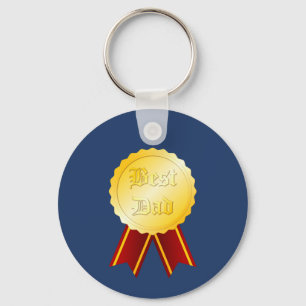Bästa Pappa Medalj Band Fars Dag Nyckelring