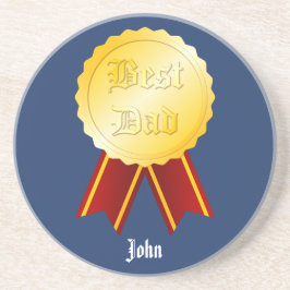 Bästa Pappa Medalj Band Fars Dag Underlägg