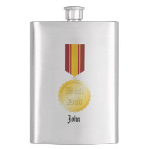Bästa Pappa Medalj Brosch Fars Dag
