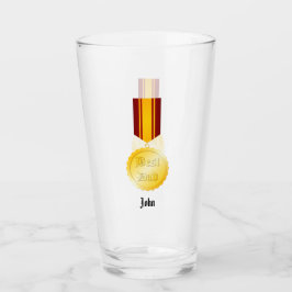Bästa Pappa Medalj Brosch Fars Dag Glaskopp
