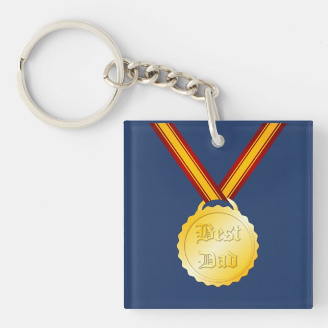 Bästa Pappa Medalj Fars Dag (Framsidan)