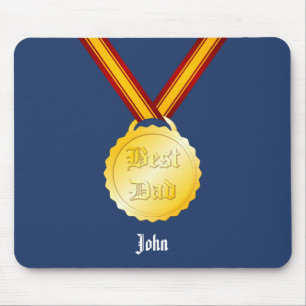 Bästa Pappa Medalj Fars Dag Musmatta
