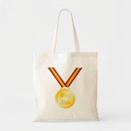Bästa Pappa Medalj Fars Dag Tygkasse