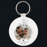 Bästa pappa | Modern Photo Heart Fars dag Nyckelring<br><div class="desc">Ge Pappa kan ta med sig en gåva var han än går med vår Personlig, fotopatenterkedja, som är väl designad för att fira Far-dagen. Med ett omhuldat foto och det älskande meddelandet. Den här hållbara nyckelkedjan är mer än bara ett praktiskt tillbehör - det är en daglig påminnelse om det...</div>