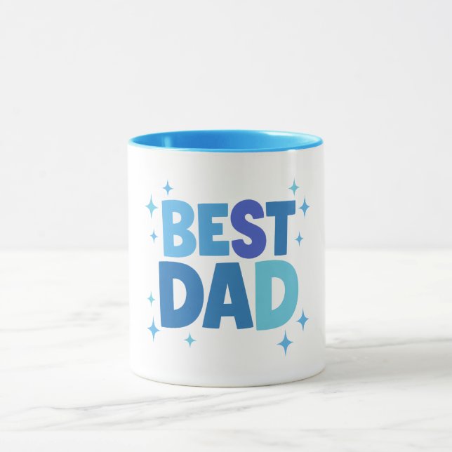 Bästa pappa mugg (Center)