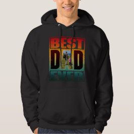 BÄSTA PAPPA NÅGON FARS DAG PERSONLIG BILD HOODIE