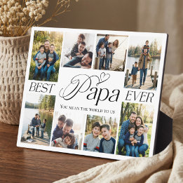 Bästa Pappa Någon Gång Personlig Fotokollage minne
