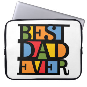 BÄSTA PAPPA NÅGON laptop sleeve