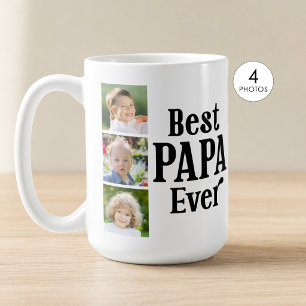 Bästa Pappa Någon Sinne 4 Foto Personlig Kaffemugg