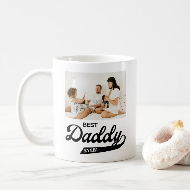 Bästa Pappa Någon Sinnes Foto  Kaffemugg (Med munk)