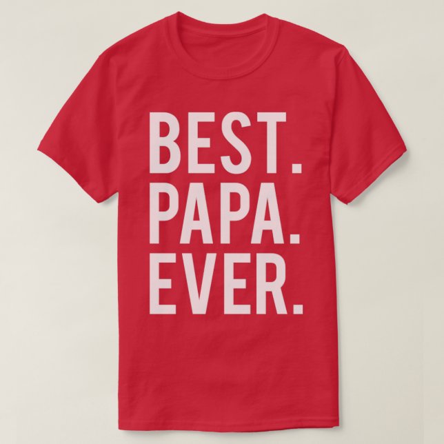 Bästa pappa någonsin2 t shirt (Design framsida)