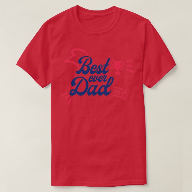 Bästa Pappa någonsin80 T Shirt (Design framsida)