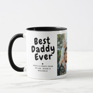 Bästa Pappa Någonsin 2-Fotogalleri & Anpassad Medd Mugg