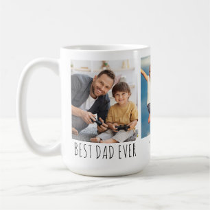 BÄSTA PAPPA NÅGONSIN 3 Bilder Namn Modern Kaffemugg
