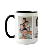 Bästa pappa någonsin 3 Familjefotocollage Anpassad
