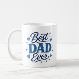 Bästa pappa någonsin 3 Foto Kaffe Mugg