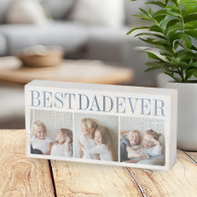 Bästa Pappa någonsin 3-fotokollage