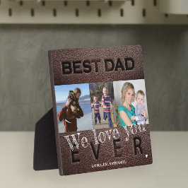 Bästa pappa någonsin, 3 fotokollage Fars dag