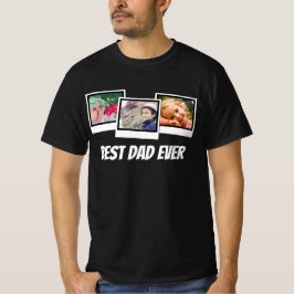 Bästa Pappa någonsin, 3-fotoögonblicksbild av Rama T Shirt