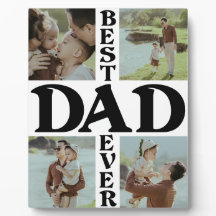 Bästa Pappa någonsin, 4 foto Lycklig Fars dag