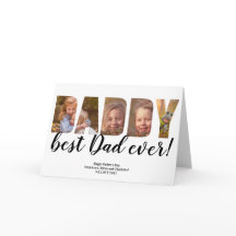 Bästa Pappa någonsin, 8 fotosamlingsnät fars dag