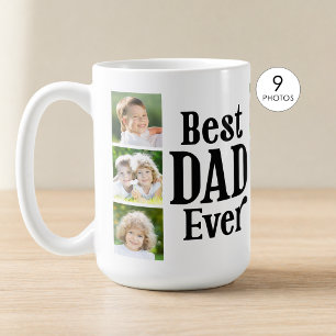 Bästa pappa någonsin 9 bilder kaffemugg