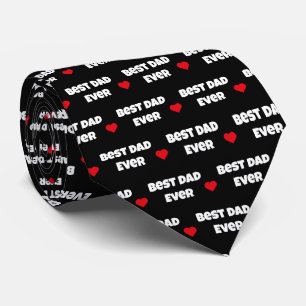 Bästa Pappa någonsin Alla hjärtans dag Neck Tie Slips