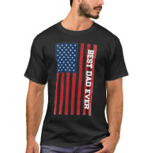 Bästa pappa någonsin Amerikansk flagga Fars dag