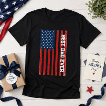Bästa pappa någonsin Amerikansk flagga Fars dag