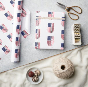 Bästa Pappa någonsin Amerikanska Flagga Presentpapper