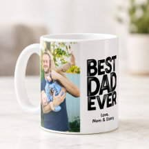 Bästa pappa någonsin Anpassad 2-sidig foto