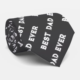 Bästa pappa någonsin Anpassad årsmonogram Mönster Slips